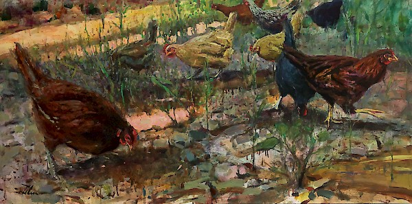 "Aisilin's Chickens" (FULL VIEW)